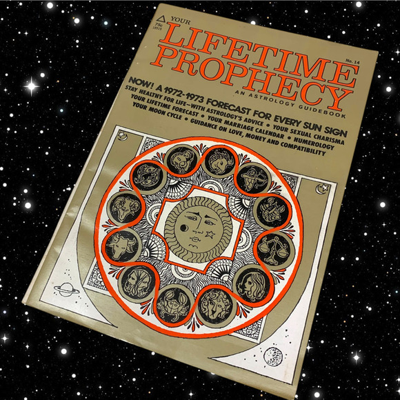 Vintage 1972-1973 Lifetime Prophecy Horoscope Magazine Astrology Guidebook - Picture 1 of 7